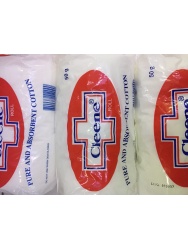 Cleene absorbent cotton 50g (4800067112090)